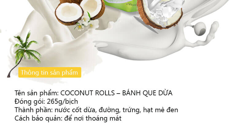 Coconut Rolls